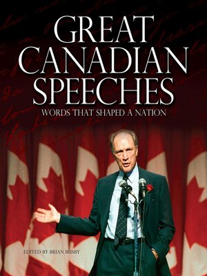 cover image of Great Canadian Speeches